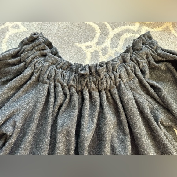 Greta Constantine Wool Oversized Short Sleeve Unlined Top Size 4-6 - Picture 2 of 10